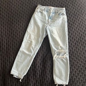 Abercrombie & Fitch Curve Love “The Mom High Rise” Jean